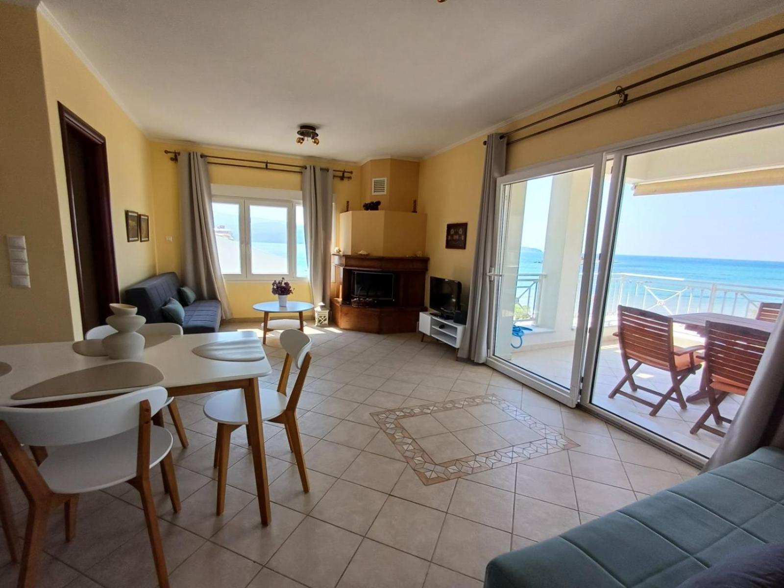 Nostos - Psili Ammos Apartments Экстерьер фото