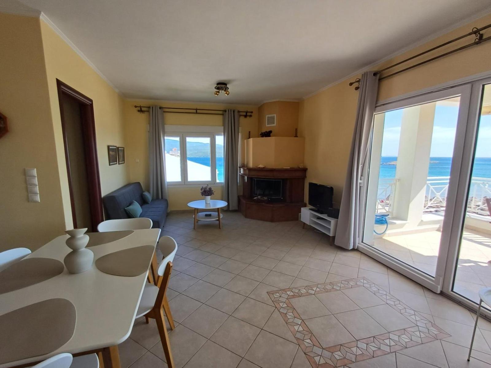 Nostos - Psili Ammos Apartments Экстерьер фото